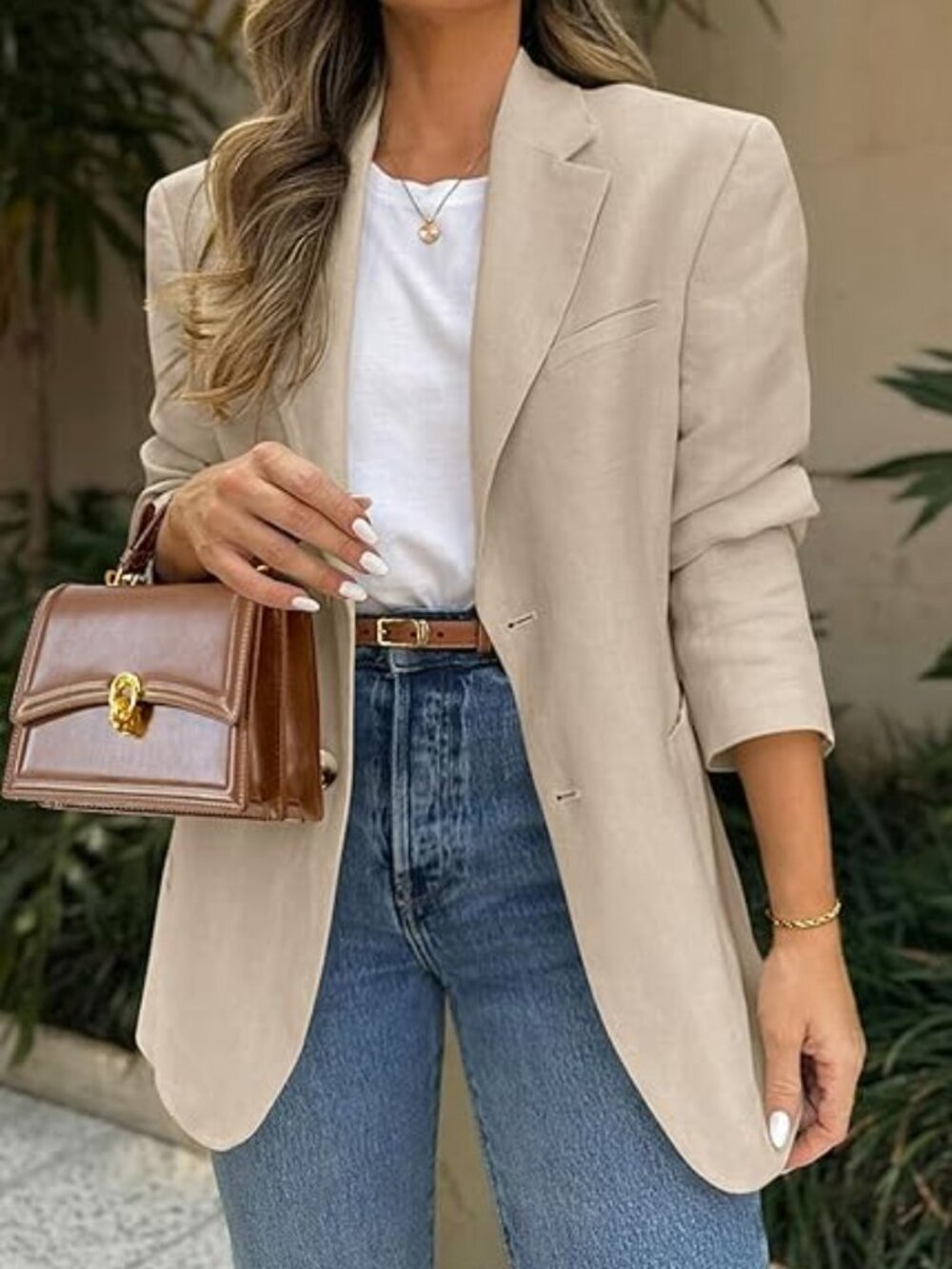 New PRETTYGARDEN Casul Lightweight Work Blazer with Pockets